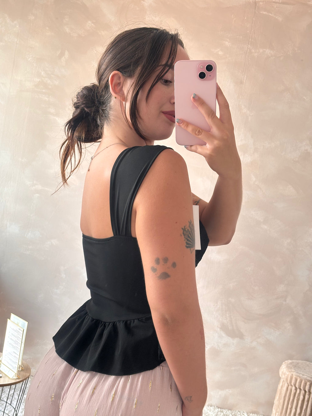 Top encaje